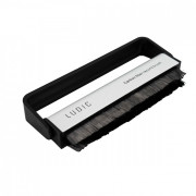 Carbon fibre record brush