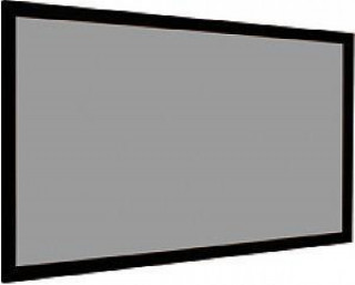 Euroscreen Frame vision Light Vel-tex Flexgrey hos Hifi-Punkten.se