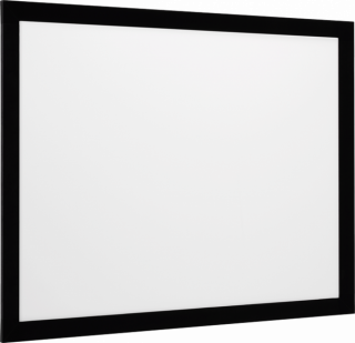 Euroscreen Frame vision Vel-tex Flexwhite hos Hifi-Punkten.se
