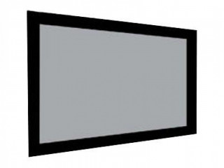 Euroscreen Frame vision Vel-Tex Flexgrey hos Hifi-Punkten.se