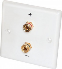 Dynavox Speaker-Wallplate Mono White hos Hifi-Punkten.se