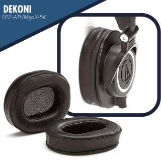 Dekoni Audio Hörlurskuddar Audio Technica ATH-M Serien hos Hifi-Punkten.se