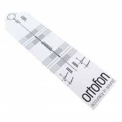 Ortofon Cartridge alignment protractor - pickupmall hos Hifi-Punkten.se